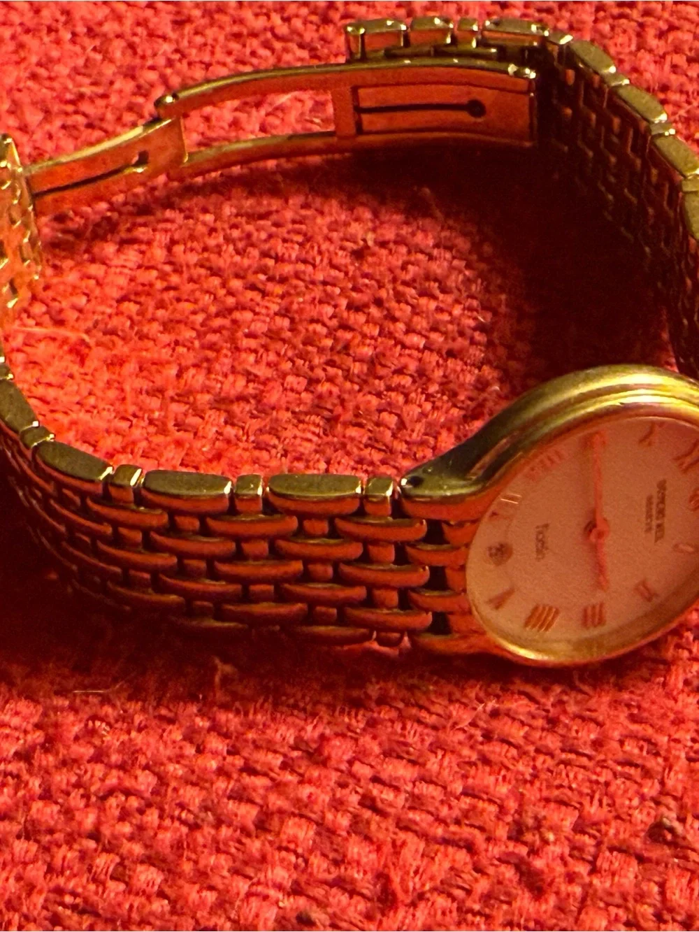 Vintage Women’s Raymond Weil Fidelio 18k Gold Electroplated Swiss Quartz Watch